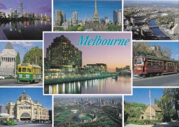 Melbourne, Victoria Multiview - Nucolorvue NCV 9602 Unused - Melbourne