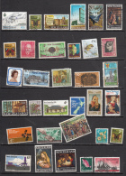 NOUVELLE ZELANDE LOT DE 33 TIMBRES OBLITERES DIFFERENTS - Colecciones & Series