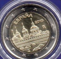 Spain Edition 2€ UNESCO-Weltkultur Escorial Spanien 2013 Stg 6€ Stempelglanz Münze Von Madrid Architectur Coin Of Espana - Sonstige – Europa