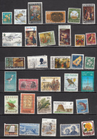 NOUVELLE ZELANDE LOT DE 32 TIMBRES OBLITERES DIFFERENTS - Collezioni & Lotti