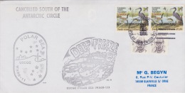 ANTARCTIQUE BATEAU U-S-A  USCGC POLAR SEA  DEEP FREEZE   28-DEC 1986 - Lettres & Documents