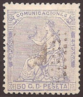 ESPAÑA 1873 - Edifil #137 - VFU - Oblitérés