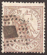 ESPAÑA 1874 - Edifil #147 - VFU - Used Stamps