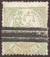 ESPAÑA 1874 - Edifil #150S Barrado - Gebraucht