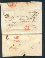 1833.- ROUEN A MADRID - ...-1850 Prephilately