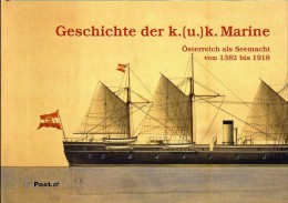 Austria - 2013 - History Of The Austrian Empire Navy - Prestige Stamp Booklet - Ungebraucht