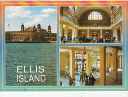 CPA NEW YORK CITY- ELLIS ISLAND, IMIGRATION MUSEUM, REGISTRY ROOM, BAGGAGE ROOM - Ellis Island