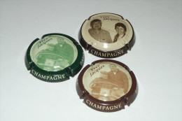 3 Capsules De Champagne - YVES JACQUES - Verzamelingen