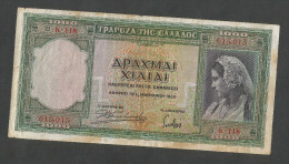 [NC] GREECE - 1000 DRACHMAI (1939) - Griekenland