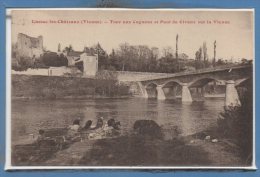 86 - LUSSAC Les CHATEAUX --  Tour Aux Cognons Et Pont... - Lussac Les Chateaux