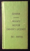 Driver's Licence - Ghana 1964. - Ghana - Gold Coast