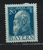 FILATELIA - GERMANIA - BAVIERA - BAYERN - ANNO 1911 - # 79 NUOVO - I° TIPO - Nuevos