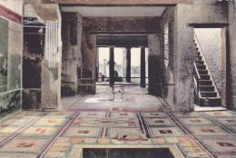 ITALIE,ITALIA,CAMPANIA,CA MPANIE,POMPEI En 1950,casa Di Paquio Proculo,paquius Proculus House ,mozaique - Pompei