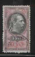 AUSTRIA 1877  EMPEROR FRANZ-JOZEF 15KR RED REVENUE ERLER 137 PERF 12.00 X 12.00 - Fiscali
