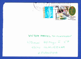 ENVELOPPE -- CACHET - MADRID - 21.2.95 - Storia Postale