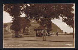 RB 968 - Judges Real Photo Postcard - Sea Front & Shelter - Lady Pushing A Pram - Minehead Somerset - Minehead