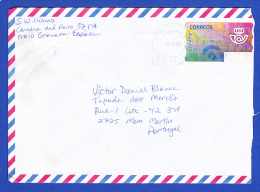 ENVELOPPE -- CACHET - GRANADA . OFC. PRINCIPAL - 15.5.96 - Lettres & Documents