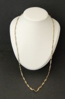 Bijoux Collier Longue Chaine En Argent Massif Vermeil Femme Ou Homme - Necklaces/Chains
