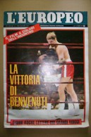 PBZ/59 L´EUROPEO N.14-1968/VITTORIA DI BENVENUTI/il Film A Colori Dell´incontro Di Boxe - Sport