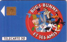 FRANCE PRIVEE WARNER BROS BUGS BUNNY TITI GROS MINET N° B1C244 GEM  EN 264 U - 50 Unités   