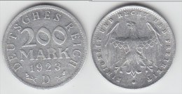 **** ALLEMAGNE - GERMANY - 200 MARK 1923 D - WEIMAR REPUBLIC **** EN ACHAT IMMEDIAT - 200 & 500 Mark