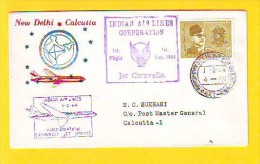 Old Letter - India - Posta Aerea