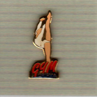Pin´s  Sport  Gymnastique  CRIFMA  Femme  ( Comité  Ile  De  France  Marne ) - Gymnastics