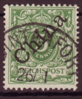 Kiao Tchéou - Kiautschou / Mi V2I / 25 Euros (Tsintanfort 26.01.1898) - Colony: Kiauchau