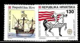 CROATIA 1992 EUROPA CEPT   MNH - 1992