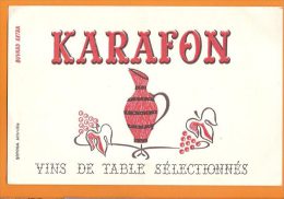 BUVARD /vin De Table Selectionné KARAFON - Drank & Bier