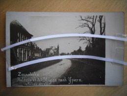 ZONNEBEKE _ YPERN _ Photo Carte  - 1917 - Zonnebeke