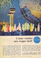 # PAN AM 1960s Italy Advert Pubblicità Publicitè Publicidad Reklame New York Airlines Airways Aviation Airplane - Werbung