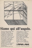 # PAN AM 1970s Italy Advert Pubblicità Publicitè Publicidad Reklame New York Airlines Airways Aviation Airplane - Pubblicità