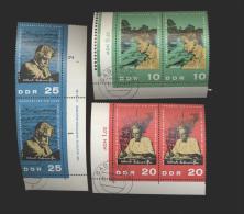 DDR ** Und Gestempelt 1084-1086 Albert Schweizer Mit DV Katalog 45,00 - Other & Unclassified