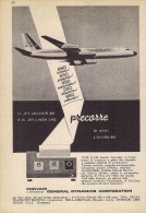 # CONVAIR 1950s Italy Advert Pub TWA SAS DELTA AMERICAN SWISSAIR Airlines Airways Aviation Airplane - Advertisements