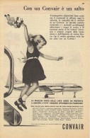 # CONVAIR 1950s Italy Advert Pub AMERICAN LUFTHANSA SAS SABENA SWISSAIR Airlines Airways Aviation Airplane - Werbung