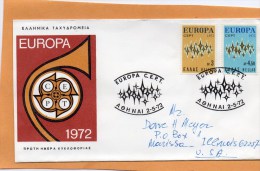 Greece 1972 FDC - FDC