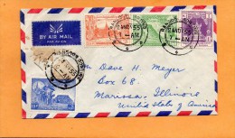 Burma Myanmar Old Cover Mailed To USA - Myanmar (Birmanie 1948-...)