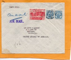 Burma Myanmar Old Cover Mailed To USA - Myanmar (Burma 1948-...)