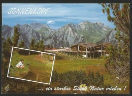 SONNENKOPF Klostertal Panoramarestaurant Gegen ROTE WAND Vorarlberg Schruns 1987 - Schruns