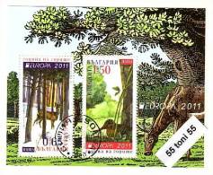 2011 Europa - Year Of Forests  S/S - Used(O)   BULGARIA  /  BULGARIE - Gebraucht