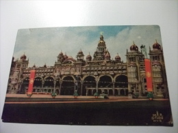 STORIA POSTALE FRANCOBOLLO COMMEMORATIVO Maldives Maharaja Palace Mysore Piccolo Formato - Maldive