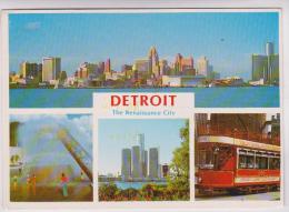 CPM THE RENAISSANCE CITY, DETROIT (voir Timbre) - Detroit