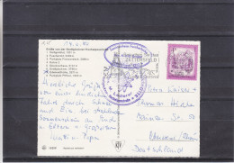 Fleurs - Edelweiss -tourisme -  Autriche - Carte  Postale De 1980  - Oblitération Lienz - Covers & Documents