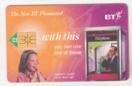 United Kingdom Old Chip Phonecard - 2 - Expiry DateJune 1998 - BT Algemeen