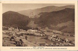 ROTHAU VUE PANORAMIQUE SUR LA VALLEE DE LA BRUCHE VERS SCHIRMECK - Rothau