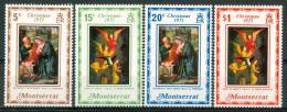 1971 Montserrat Natale Christmas Noel Set MNH**Nat5 - Montserrat