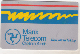 United Kingdom Old Chip Phonecard - Isle Of Man - Manx Telecom L 2 - 21 Units - Eiland Man