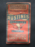 Ancienne POCHETTE Pleine De RUSTINES SIAMOISES De Vélo - Wohnwagen