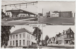 Ede: NS  Station, Streekziekenhuis, Gem. Huis En Stationsweg (Hotel Gea) -  Holland/Nederland - Ede